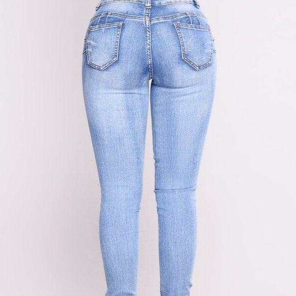 Fashion Nova Baby Got Back Booty Lifting Jeans - Picture 3 of 3